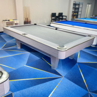 Table de billard professionnelle en ardoise, table de billard pliable de 7 pieds