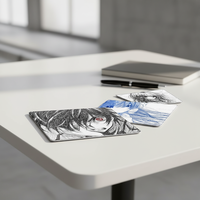 Tapis de souris lisse dédié aux jeux FPS PUBG, Leizhen Esports 2D Line Art Delta