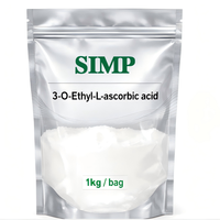 Vitamine C antioxydante, acide ascorbique éthylique, neutralise les radicaux libres, ingrédient pour les soins de la peau