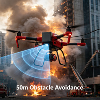 Radar anti-obstacles Yteq URV50 50m pour drone de sauvetage incendie avec antenne MIMO FMCW 60GHz MmWave PX4 Ardupilot CAN Série