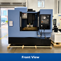 Centro de Mecanizado CNC Vertical de Alta Precisión de 4 Ejes VMC1160, Controlador Fanuc BT40, Mesa de 1200x600, Centro de Mecanizado ATC de 24 Posiciones