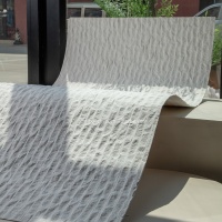 Tuiles souples de conception moderne de pierre flexible écologique de pierre de lune d'étoile avec le matériel imperméable ignifuge de caractéristiques