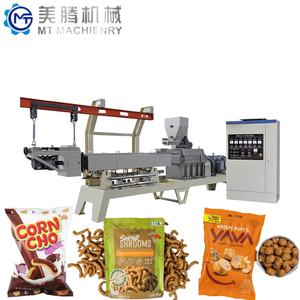 Leisure Food Production Line, Grain <b>Cereal</b> Extruder, Small Corn Stick Puffing Machine, Fully Automatic Puffing Extruder - Product Image 1