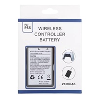 Pack d'alimentation de batterie rechargeable 3.65V 2650mAh pour batterie de contrôleur PS5 pour PS5