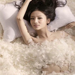 ขนเป็ด + ขนเป็ดพลังงาน1000สีขาว