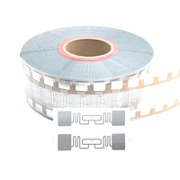Etiqueta RFID UHF 860~960mhz H9 70*17MM, Etiqueta Adhesiva RFID UHF para Gestión de Inventario Minorista
