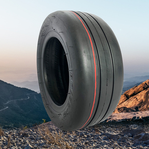 Pneus pleins 80/60-5 pour roues avant de chariots, voitures d'équilibre en caoutchouc et karts - Product Image 1