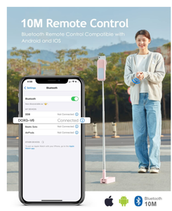 Soporte para Celular Portátil para Tiktok y Youtube, Compatible con Teléfonos de 3.5-6.1 Pulgadas, Soporte para Teléfono con Montaje Superior - Product Image 3