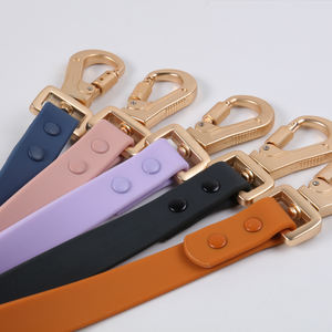 Wholesale Soft PVC Waterproof <b>Dog</b> <b>Collar</b> & Leash Set <b>with</b> Personalized Print <b>Name</b> Tag Luxury Design Adjustable - Product Image 3
