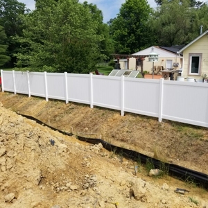 Valla al aire libre LED solar jardín canalón luz nocturna - Product Image 5