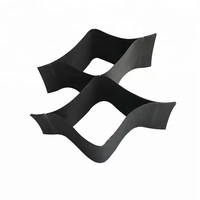 Grille de sol en géocell HDPE texturé de qualité industrielle pour la stabilisation du gravier des allées, trottoirs et terres agricoles extérieures