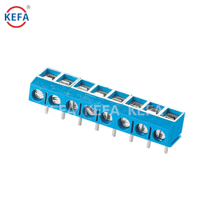 מכירה ישירה במפעל כחול נחושת KF301R-5.0 מחברים בורג 3 פינים מסופים - Product Image 2