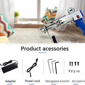 Venta directa <span class=keywords><strong>de</strong></span> fábrica Kit <span class=keywords><strong>de</strong></span> pistola <span class=keywords><strong>de</strong></span> mechones dos en uno para principiantes Alfombra Fabricación <span class=keywords><strong>de</strong></span> alfombras Máquina <span class=keywords><strong>de</strong></span> bordado <span class=keywords><strong>de</strong></span> tejido <span class=keywords><strong>de</strong></span> mechones - Product Image 6