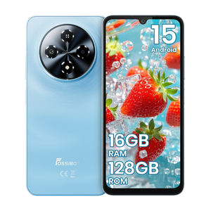 Teléfono Inteligente Fossibot S5, Pantalla HD+ de 6.88 Pulgadas y 120 Hz, 4+128 GB, Cámara Trasera Principal de 13 MP, Cámara Frontal de 8 MP, Unisoc Tiger T615, 6000 mAh, 10 W, Android 15 - Product Image 1