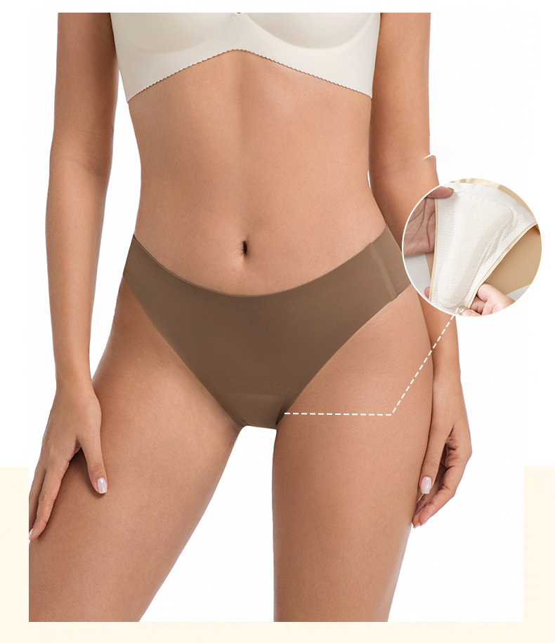 Wholesale Traceless Anti-Camel Toe Sports Underwear Women High Quality Low-rise Briefs Seamless Panties for Ladies