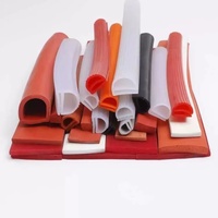 Joint de porte de four en silicone de type E à haute température bande de joint en caoutchouc industriel 250C résistance traitement d'extrusion EPDM