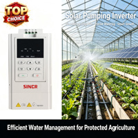 Pompa VFD tenaga surya 380V/220V, Inverter pompa tenaga surya 3 fase berkendara AC 0,75 kW/1,5 kW/2,2 kW/4kW efisiensi tinggi