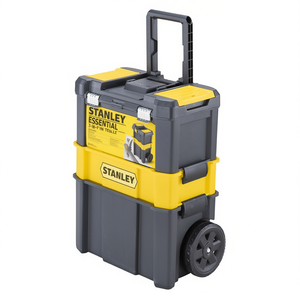 Caja de herramientas Stanley Essential 3 en 1 con ruedas y asa para almacenamiento y transporte - Product Image 2