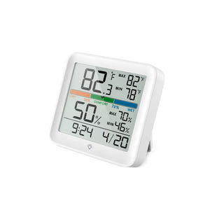 Reloj Digital LCD, Termómetro, Higrómetro, Medidor Electrónico de Temperatura y Humedad - Product Image 2