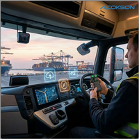 Testeur d'alcool de véhicule certifié CE Système intégré MDVR Capteur électrochimique Équipement basé sur la communication Conforme Rohs