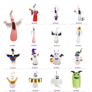 Alta 12FT gigante fantasma di Halloween decorazione gonfiabile per feste spaventose gonfiano il panno da esterno del giardino - Product Image 5