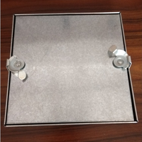 Loquet de ventilation galvanisé en acier inoxydable pour système CVC
