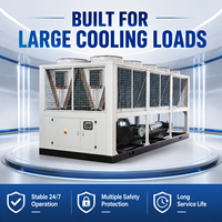 Évaporateur à Coque et à Tubes TC-450 450kW 127.9TR Refroidisseur à Vis Refroidi par Air pour le Refroidissement des Processus Chimiques