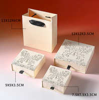 Boîte de rangement rigide haut de gamme pour bijoux, écologique, étanche et réutilisable, pour bagues, boucles d'oreilles, colliers, broches, lunettes - En stock