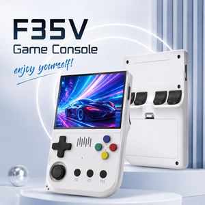 เครื่องเล่นเกมพกพา F35V หน้าจอ IPS HD ขนาด 3.5 นิ้ว รองรับการเล่นออนไลน์ผ่าน WiFi ไร้สาย เล่นเกมคลาสสิคย้อนยุค ของขวัญสุดพิเศษ - Product Image 1