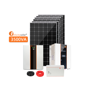 ระบบโซลาร์เซลล์แบบออฟกริดสำหรับบ้าน ครบชุด 2500VA 3500VA 5000VA 7500VA พร้อมอินเวอร์เตอร์/คอนโทรลเลอร์/แผงโซลาร์เซลล์/แบตเตอรี่ ชุดระบบ FL-Solar-3500 - Product Image 1