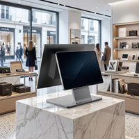 Système de caisse enregistreuse tactile tout-en-un personnalisé de 15,6 pouces pour restaurants, système de point de vente POS Windows Android