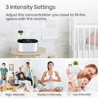 Vente en gros Nouveau mini diffuseur d'huile aromatique USB diffuseur sans eau à nébulisation silencieuse rechargeable pour la maison voiture hôtels