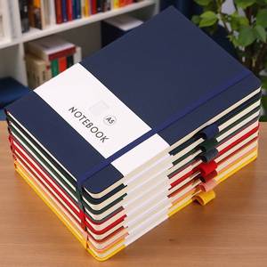 Carnet A5 en cuir personnalisé de haute qualité avec logo, journal relié en similicuir, planificateur - Product Image 1