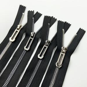 <strong>High</strong> Quality Hot Selling <strong>High</strong>-end Durable 5 # Bright Gun Closure Metal <strong>Zipper</strong> for Clothing Pants <strong>Zipper</strong> - Product Image 1