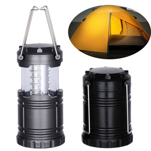 Camping Lantern 30 LED <b>Rechargeable</b> Battery Operated Outdoor Tent Light Portable Emergency <b>Flashlight</b> - Product Image 1
