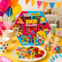 Yoloduck Lot de bonbons gélifiés amusants en forme de forme, sans gluten, saveur acidulée, pour enfants, vente en gros