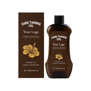 OEM Formule peptidique nourrissante Huile hydratante bronzante pour le corps pour un éclat de bronze naturel et une hydratation du visage - Product Image 5