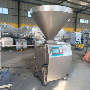 Línea de Producción Automática de Salchichas, Picadora de Carne, Mezcladora, Ahumador de Salchichas, Máquina para Hacer <span class=keywords><strong>Chorizo</strong></span>, Embutidora de Salchichas - Product Image 5