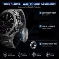 Undecember Fabricant ODM/OEM de montres-bracelets pour femmes à la mode avec diamants, fournisseur de montres personnalisées étanches 5ATM à mouvement à quartz pour femmes