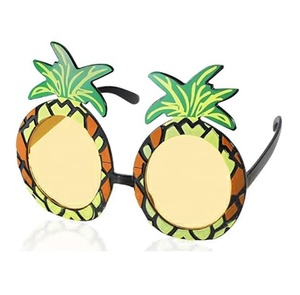6 Occhiali Da Sole Hawaiani Divertenti Per Feste – Forma Ananas, Gelato, Cactus, Per Adulti E Bambini, Accessori Luau - 3