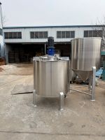 Mélangeur de peinture liquide et de revêtements à double enveloppe, réservoir de mélange pour produits alimentaires et chimiques, réservoir de mélange pour parfums et cosmétiques