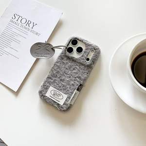 تصميم أنيق لطيف أفخم لهاتف آيفون 17 16 برو ماكس صديق للبشرة قماش جرلي حماية كاملة غطاء فاخر - Product Image 5