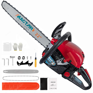 Tronçonneuse à essence professionnelle 2 temps 58cc pour la coupe du bois, vente en gros - Product Image 3