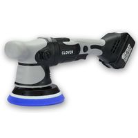 Polisseuse orbitale aléatoire électrique sans fil portable CLOVER haute vitesse 15 mm 21 mm double action 1000 W pour lavage de voiture