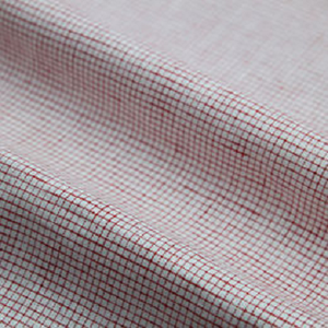 Stock <span class=keywords><strong>tessuto</strong></span> a quadri tinto in filo di cotone lino rosa <span class=keywords><strong>per</strong></span> gonna camicia abito lino e OCS europei - Product Image 1