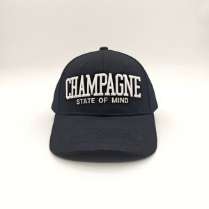 Casquette de baseball sportive personnalisée à 6 panneaux avec logo, en tissu Oxford Dobby, broderie manuelle ajustable – Vente en gros - Product Image 4