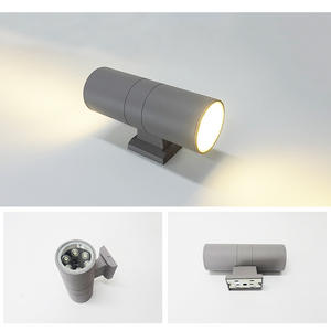 Applique murale extérieure LED étanche IP65 12W <span class=keywords><strong>Blanc</strong></span> chaud Alliage <span class=keywords><strong>d</strong></span>'<span class=keywords><strong>aluminium</strong></span> moulé sous pression <span class=keywords><strong>Angle</strong></span> <span class=keywords><strong>de</strong></span> faisceau <span class=keywords><strong>de</strong></span> 30° Garantie <span class=keywords><strong>de</strong></span> 3 ans Noir moderne - Product Image 6