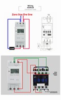 Temporizador Programable Digital LCD THC15A AC 110V, Interruptor de Tiempo con Relé de 16A