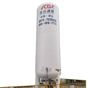 60m3 Vertical Lng Gas Tank Cryogenic Storage Tank For Store Lng