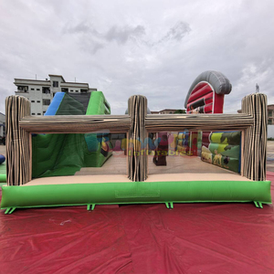 <b>Toddlers</b> outdoor party bounce house commercial barn-themed inflatable bouncer farm animals playground - Product Image 3